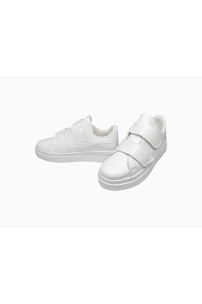 GAK RUN Παπούτσια Velcro White Sneaker