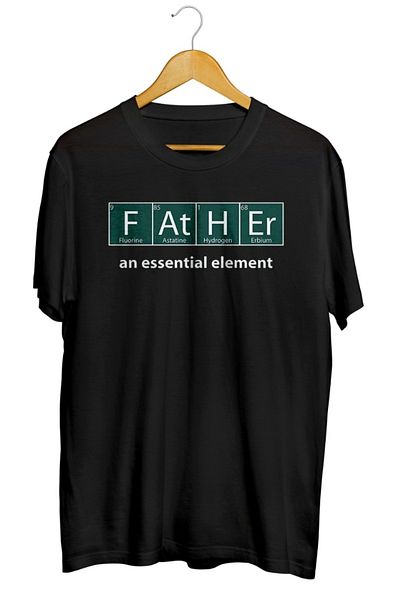 karikatürstore Father of Chemistry Printed Unisex T-Shirt