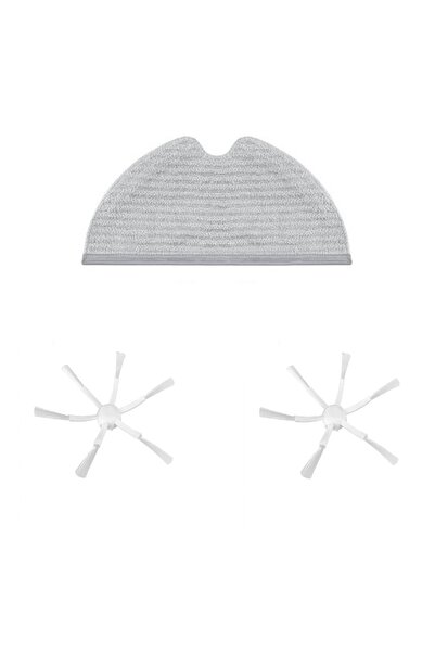 Xiaomi Dreame Vacuum Mop D9 - Σετ 2 τεμαχίων με 6-λαβές πλαϊνή βούρτσα και σφουγγαρίστρα