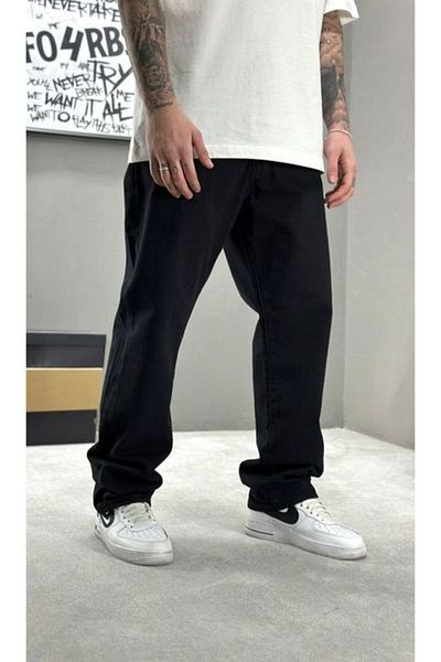 Z1MAN Baggy Black Pants