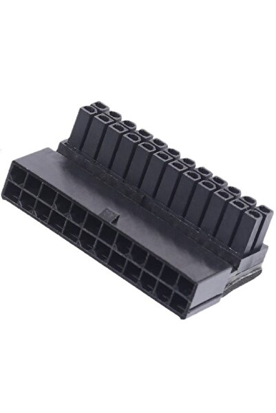 Alfais 4982 ATX 24 Pin to Erkek Dişi Anakartlar için 90 Derece Açı Dönüştürüc...