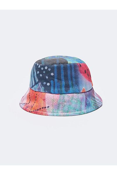 LC Waikiki LCW ECO Patterned Girl's Bucket Hat