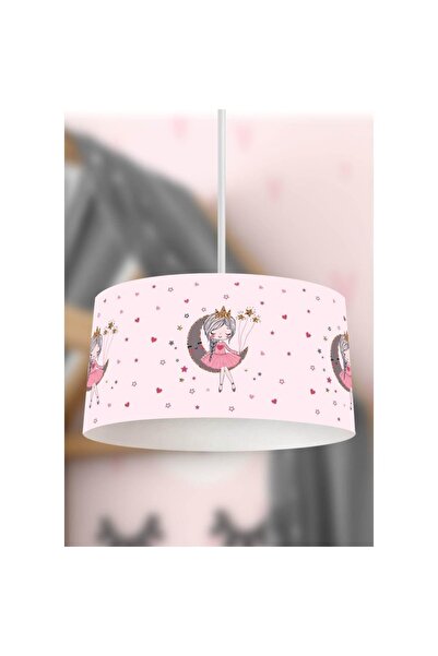 Zethome Genç Çocuk Odası Ay Kız Pudra Çocuk Sarkıt Avize