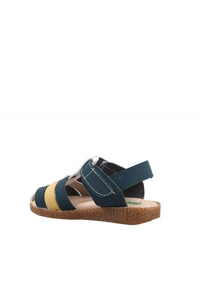 Şirin Bebe 231-107 Παιδικά σανδάλια Navy Blue Yellow