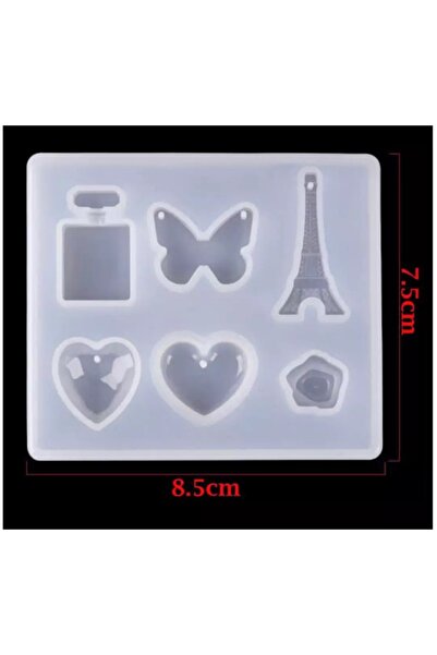 adarya Kolye Taşı, Bileklik, Küpe Taşı Kalıbı Silikon Epoksi Reçine Kalıp