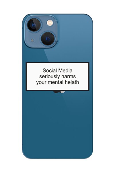 frondcase حافظة هاتف شفافة لهاتف آيفون 13 ميني للوسائط الاجتماعية