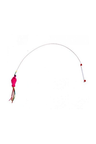 CMT Fish Cat Fishing Rod Toy with Sound Bell 90 cm