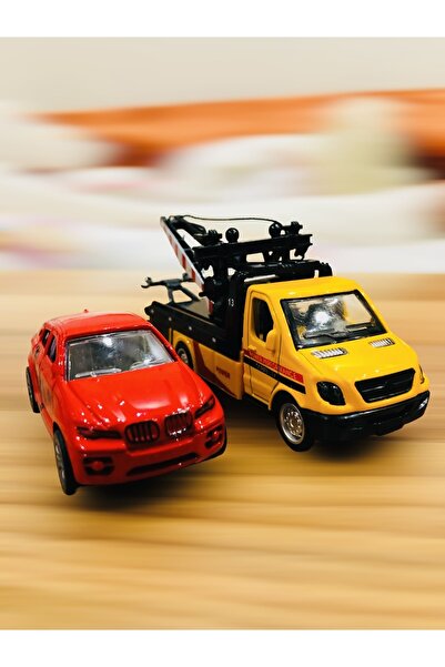 Shem Die Cast Oyuncak Metal Arabalı Çekici Araç
