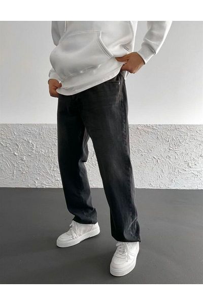 Z1MAN Baggy Black Pants