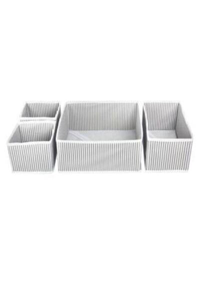 ALAS 2 قطعة - منظم خزانة وأدراج مكون من 4 قطع