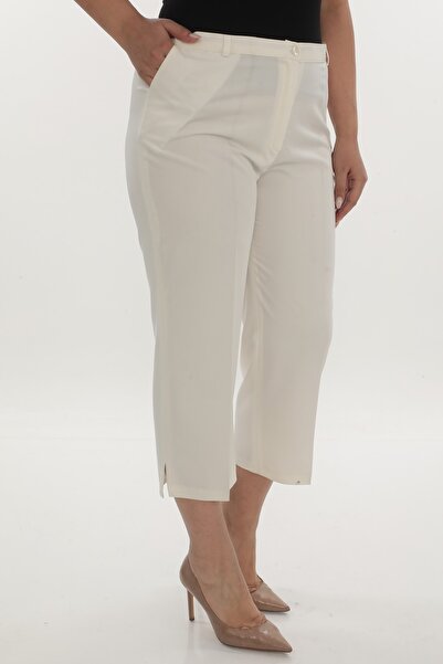 SORALLİNE Γυναικείο Παντελόνι 1664 Κρεμ Παντακούρ
