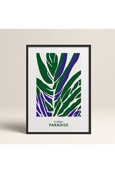 HOMEPACK Crna slika u drvenom okviru, uokviren poster, umetnički moderni zidn...