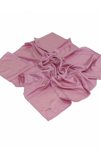 Armine Twill Scarf Solid Color Dusty Rose