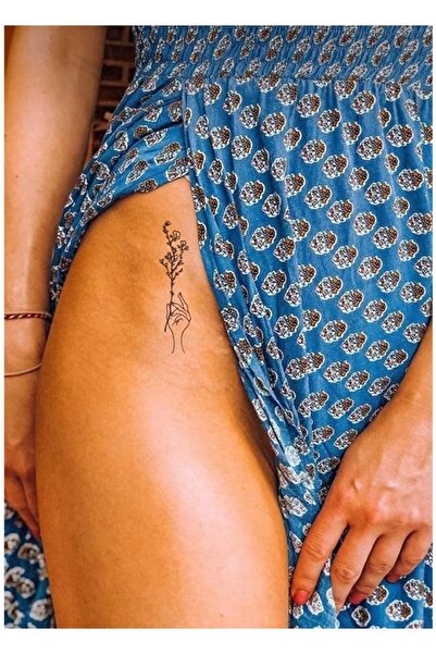 petit bijou Unisex Gül Geçici Dövme, Kol,bilek Göğüs Dövmesi, Tattoo