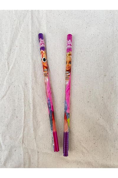 Planet Butik Licensed Barbie Pencil Set of 2