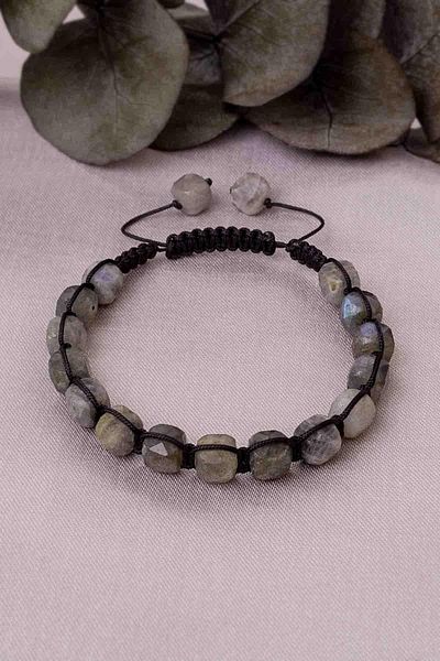 Dünya Doğal Taş Labradorite Stone Bracelet