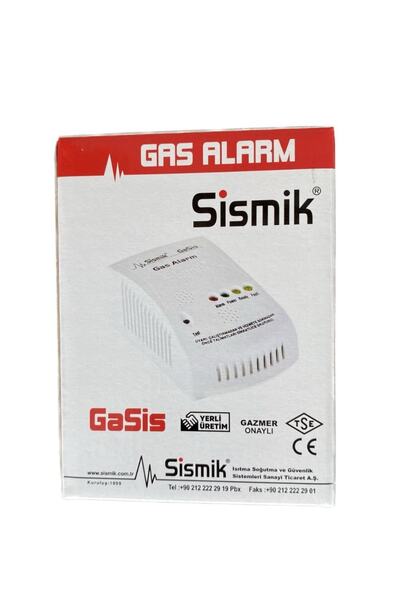 SİSMİK Gasis-m | 12 V-24v Dc Giriş | Kuru Kontak Çıkış