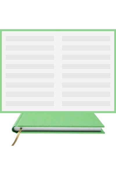 BİDEFTER Professional Music Notebook (without key) 100% Handmade, Hand Stitch...