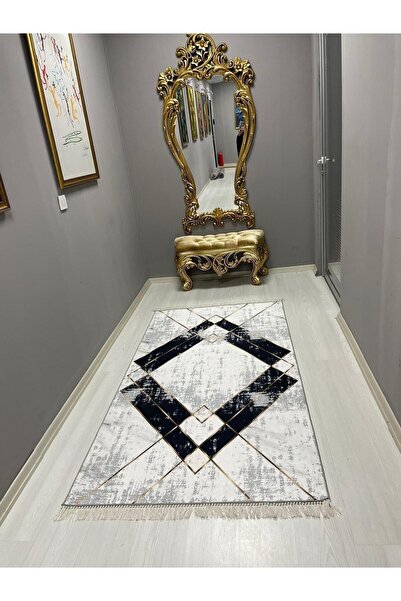 Genel Markalar Dijital Baskılı Yıkanabilir Kaymaz Tabanlı Dekoratif Salon Mut...