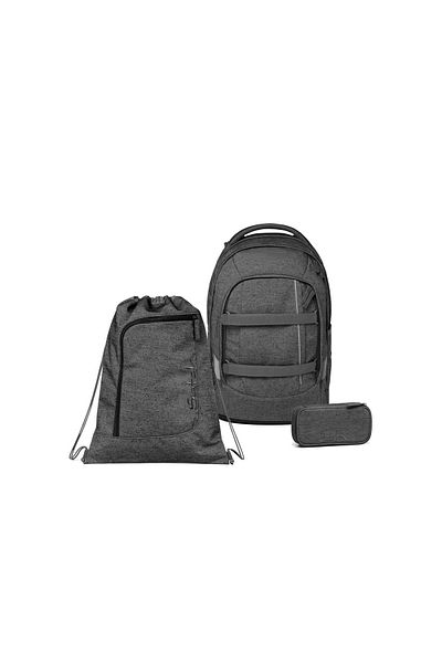 satch Rucksack - Grau - Unifarben