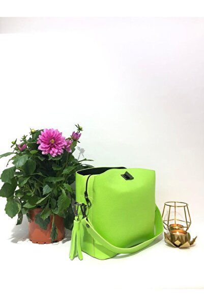 womenacs Зелений колір, ручної роботи, з бретелями на плечі, з великими кишен...