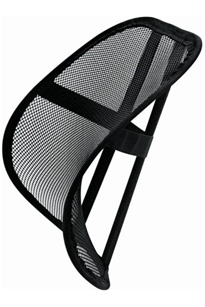 Ankanorm Araç Sırt Dayama Filesi Terletmeyen Bel Desteği Minderi Ortopedik Ofis Koltuk File Bel Fıtık Destek