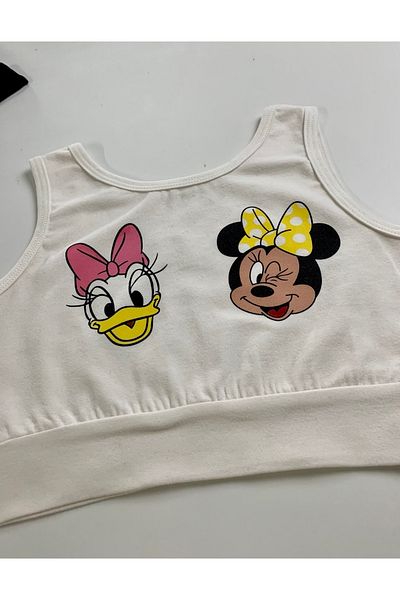 Machetta Daisy & Minnie Printed Kids Crop Μπλούζα