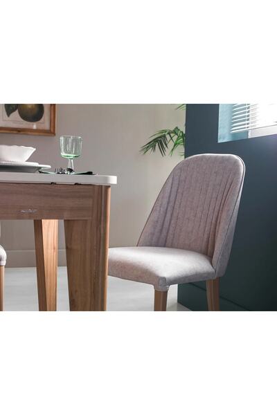 Bellona Mavenna 6091 Sandalye 2 Li Gri