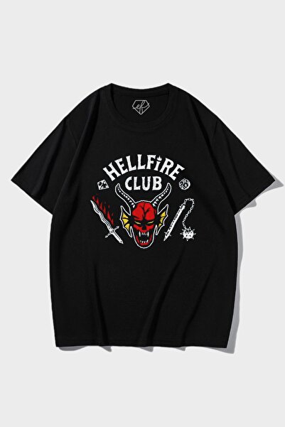EFBUTİK Футболка Siyah Unisex Hellfire Club