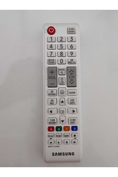 Samsung Kumanda Smart Tuşlu %100 Orjinal Mini Beyaz Tüm Tv Lere Uyumludur
