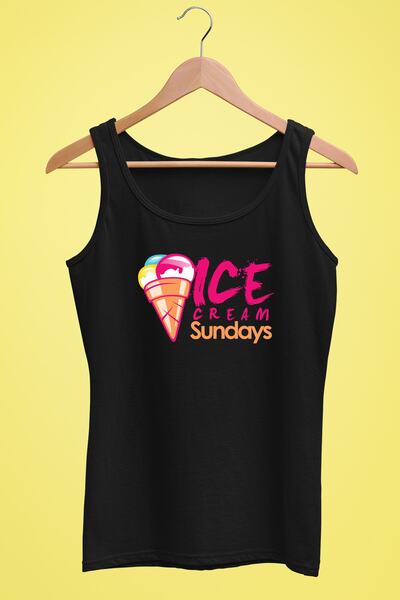Raf Coll Ženska vješalica T-shirt Sladoled Digitalna štampa Pakovanje 100% pamuk