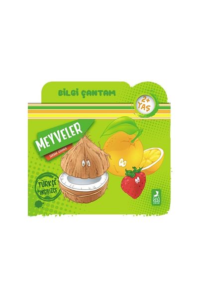 Azur Yayıncılık Bee Smart 2 Years Old Visual and Auditory Care Strengthening Set - My Information Bag Fruits