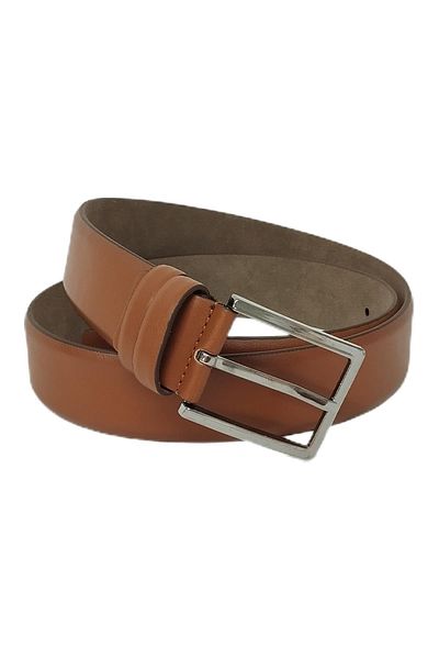 KAMER Original Men's Metal Buckle Leather Stylish Classic Model Jeans Fabric Suit Matching Men's Belt