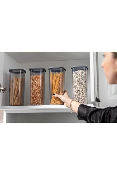 SEYFİKİRTASİYE 3-PIECE ERZAK BOWL SET STORAGE BOWL PLASTIC 1.9-1.3-0.6 LT
