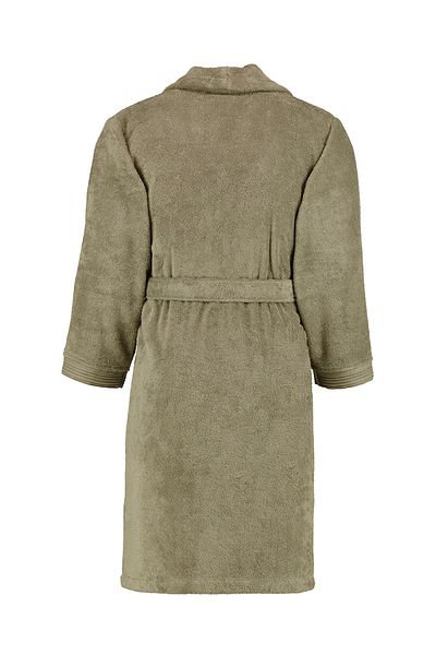 Sarev Soho Light kHaki ShAwl CollAr - "Large" Size 100% Cotton BAthrobe