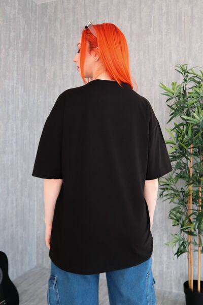 EFBUTİK Μαύρο μπλουζάκι Unisex Blackpink Written