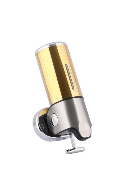 Omnipazar Dozator manual de săpun lichid Xinda Gs500 Gold 304 din oțel inoxidabil 500ml