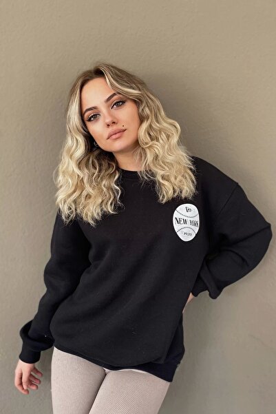 ELBEY Unisex majica sa širokim printom