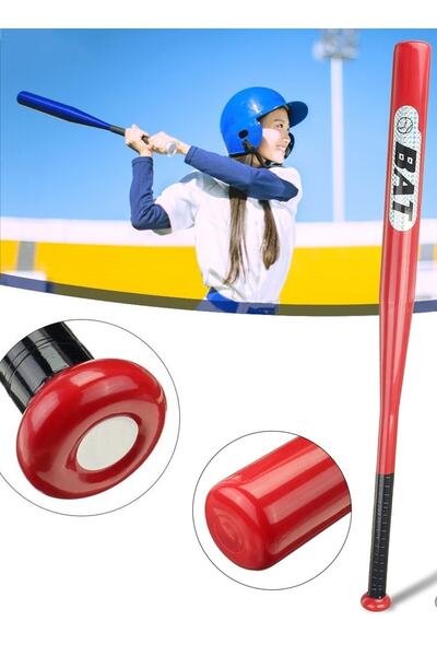 Genel Markalar % 100 Orjinal BAT marka 25'' inç 64 cm Metal Beyzbol Sopası Mükemmel Kavrayış Metal Alaşım