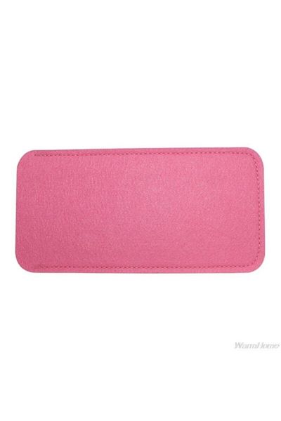 garaccu Basic Series Anti-Scratch and Dust-Proof Glasses Case Made of Quality Felt, Sunglasses Case Pink