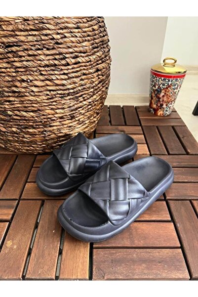 Behtah Kundura Унісекс-слайди з м'якою товстою нековзною підошвою Soelite для пляжу, басейну, саду та моря, щоденні капці