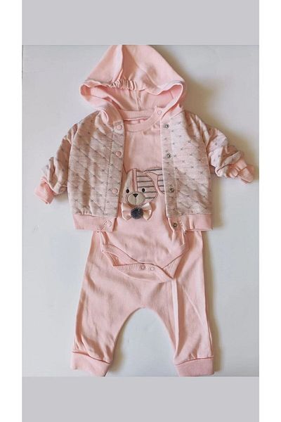 sahra bebek Large Birth Set (100% Cotton Hospital Exit, Baby Care Backpack, Snacking and 100% Cotton Swaddle Set)