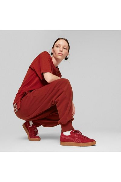 Burgundy puma sweatsuit shop
