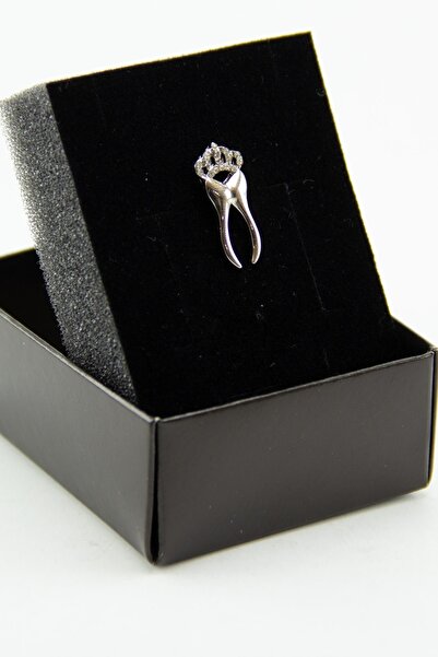 Zaim Aksesuar Taşlı Diş Broş