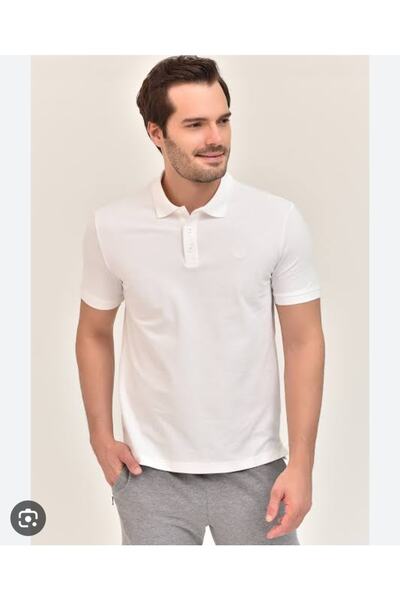 REYMO White Collar Men's T-Shirt