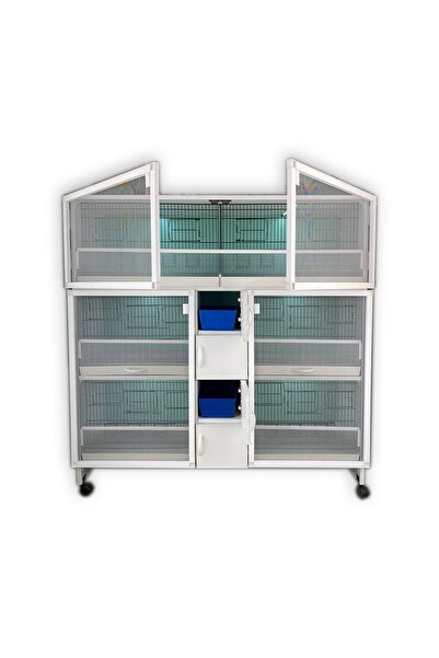 İstanbul Kafes Model M06ys-oys – Pvc Kuş Dolabı – Dolap Kafes – Pvc Kafes – S...