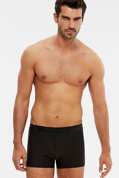 Kom Ανδρικά μαύρα μπόξερ Lycra