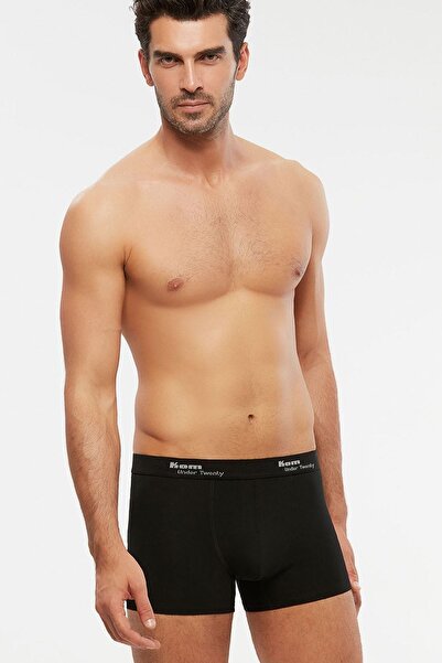Kom Чоловічі чорні боксери