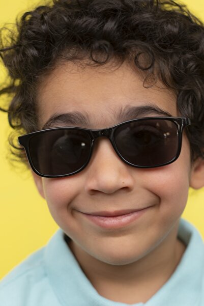 Focus On 4-8 Years Black Polarized Children's Sunglasses