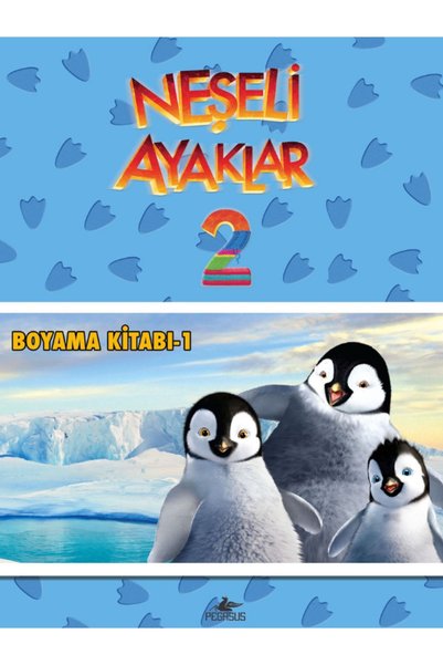 Pegasus Yayınları Neşeli Ayaklar 2 Boyama Kitabı 1 | Çocuklar İçin Eğlenceli ...